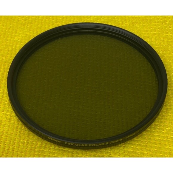 Nikon 2257 Circular Polarizer II 72mm Glass Filter Japan (Polar Polarizing) $139 - Picture 1 of 3